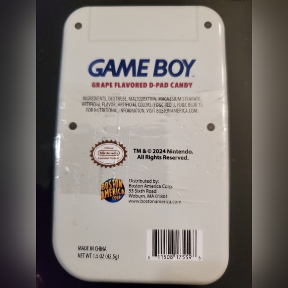 Mario/Gameboy/Nintendo Candy Tins - Picture 7 of 7